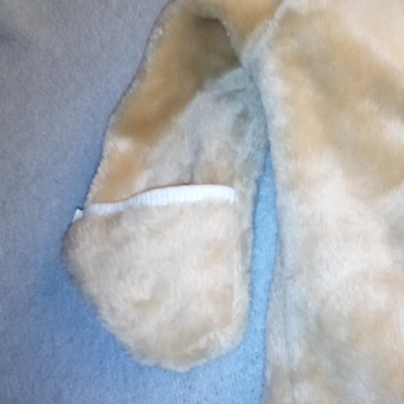 Like New, Mick Mack Baby Boys 6-9 Month Football Plush Fleece Coverall - Picture 9 of 10